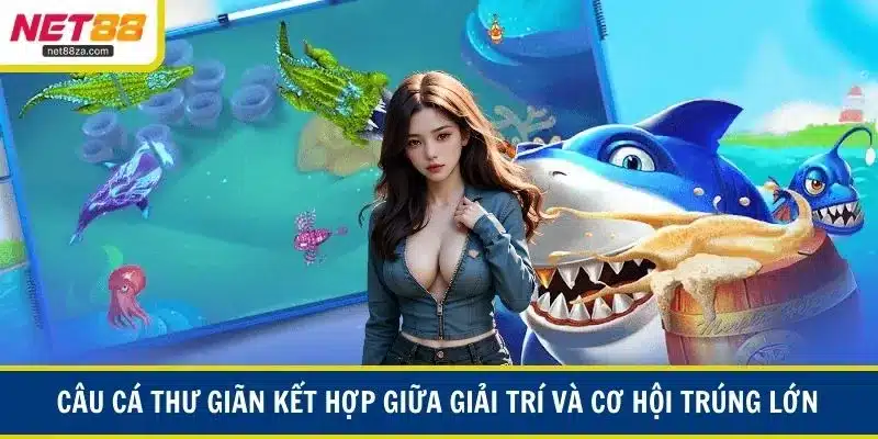 Câu cá thư giãn kết hợp giữa giải trí và cơ hội trúng lớn